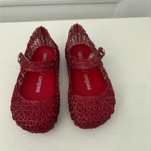 Mini Melissa Campana Kids Ruby Dress Shoes Sz 7